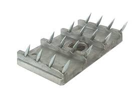 BASE PLATE ASSEMBLY WITH TEETH 422 - EA