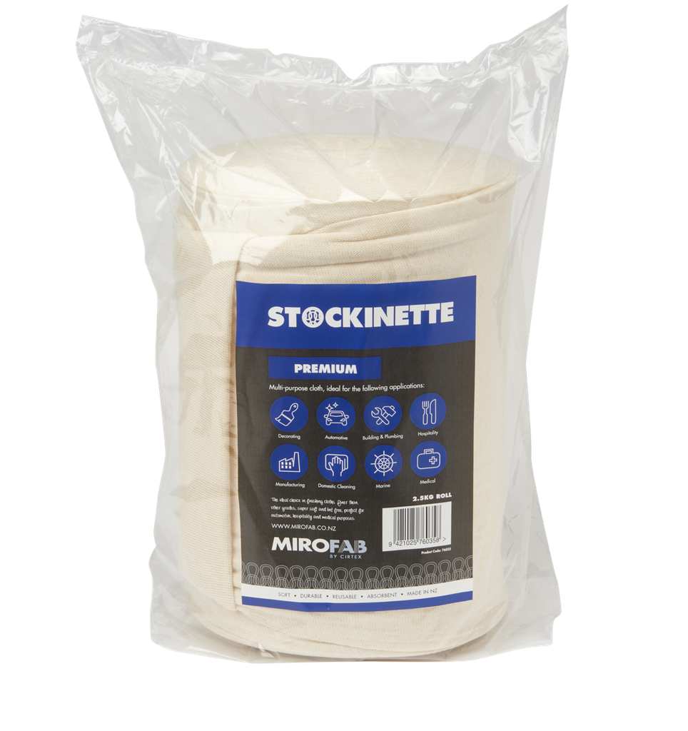 CHEESECLOTH, 2.5kg, STOCKINETTE - EA