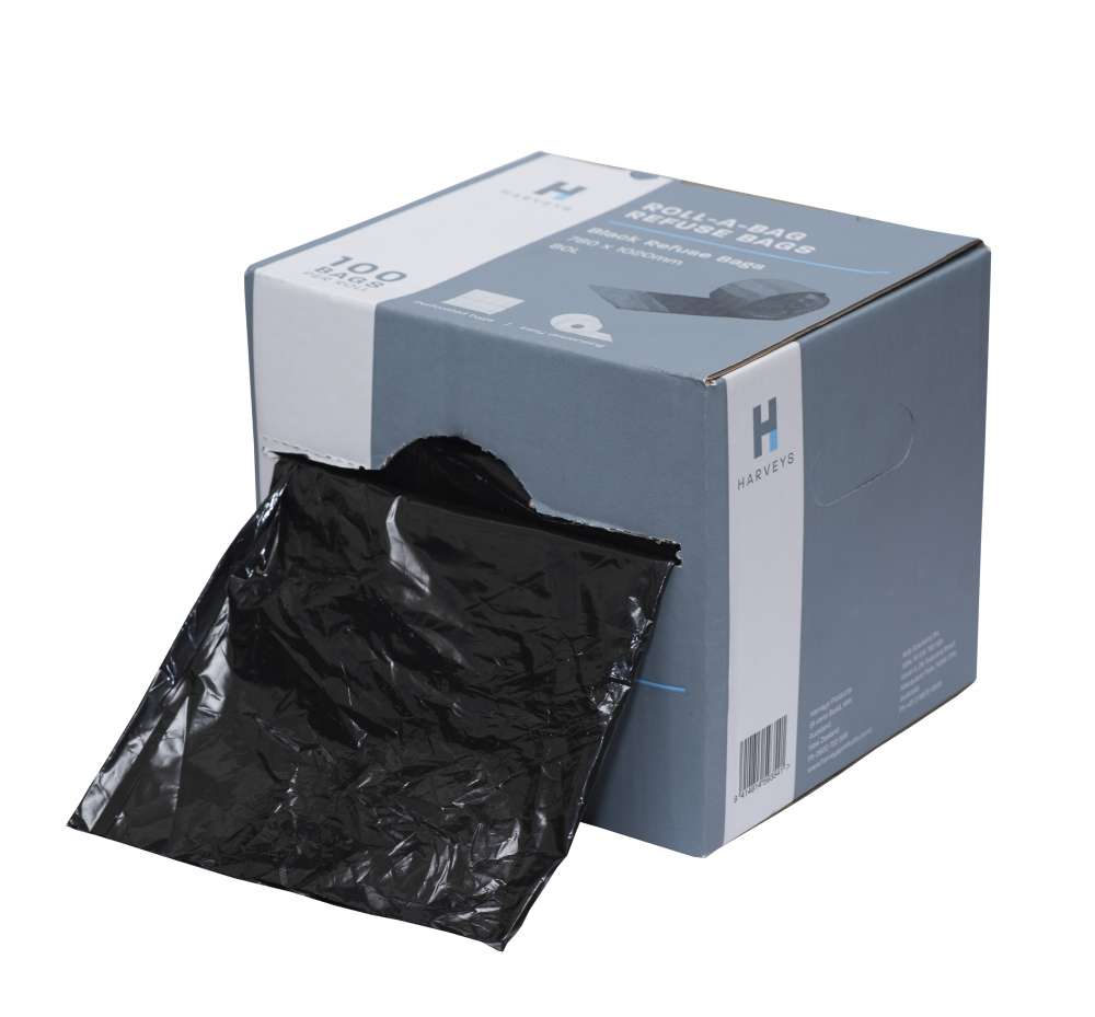 RUBBISH BAGS ROLL-A-BAG - EA