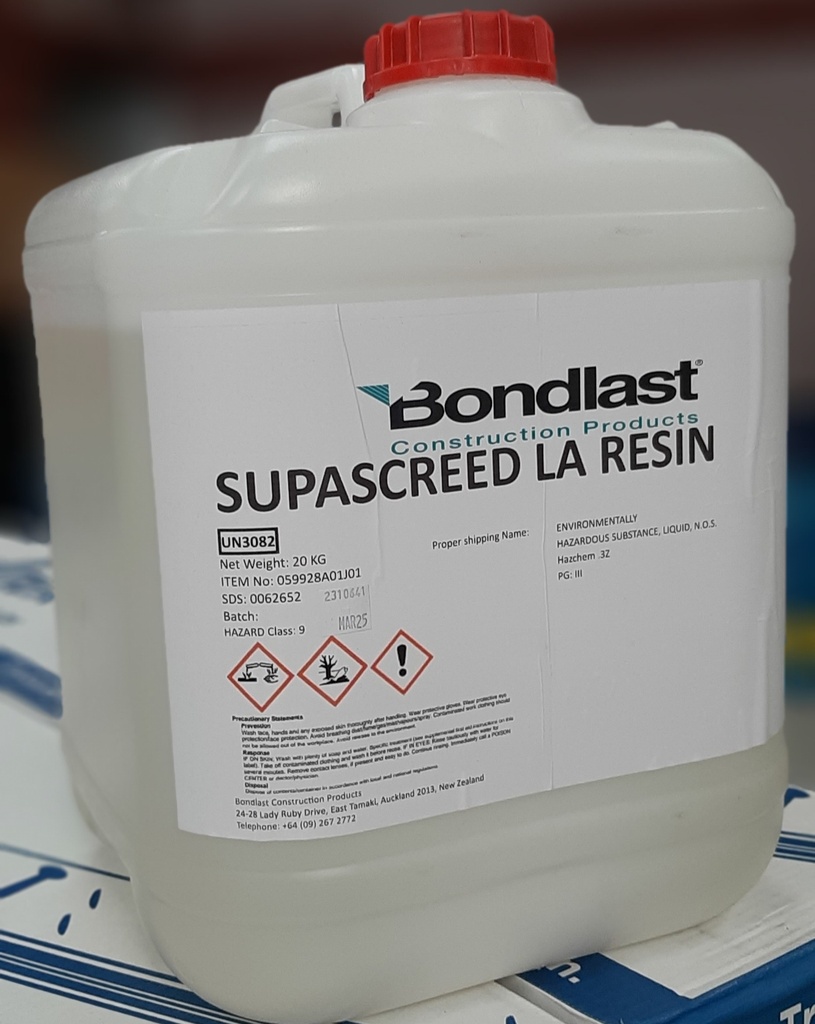 SUPASCREED LA RESIN - PEF 20kg