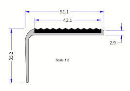 TREDSAFE 43mm LONG FRONT SINGLE AA109 - MTR