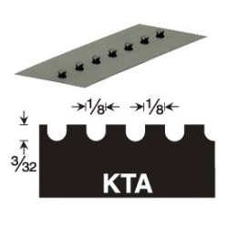 TROWEL BLADE CARPET KTA V6 SM - EA