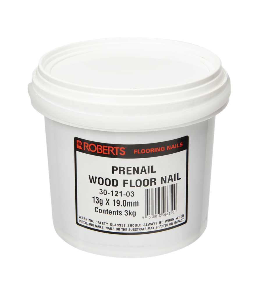 WOOD FLOOR NAILS 19mm 3kg - EA