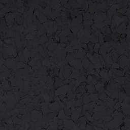 [060204A01F01] TERRAFLAKE BLACK PLAIN 1kg C9902 - PLB