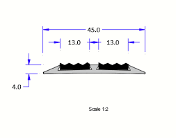 [B10047A01M01] TREDSAFE 2x13mm DOUBLE FLAT AA231 - MTR
